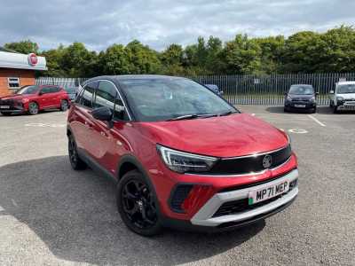 Vauxhall Crossland 1.2 Griffin Turbo Petrol Red at Threeways  Abergele