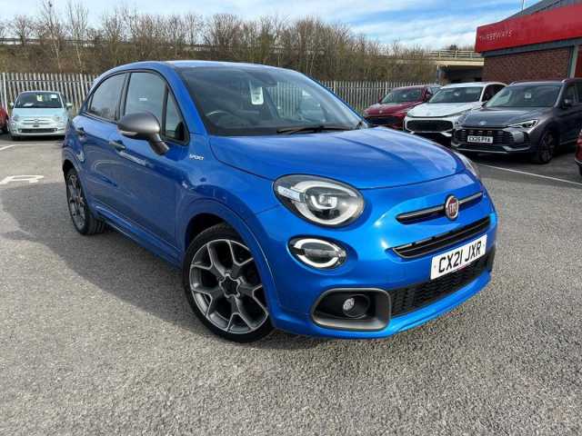 Fiat 500x Hat 1.0 120 Sport Firefly Hatchback Petrol Italia Blue