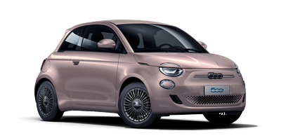 All-Electric Fiat 500 - Rose Gold